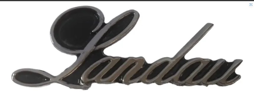 Emblema Landau Painel Interno Porta Luva Landau Ford